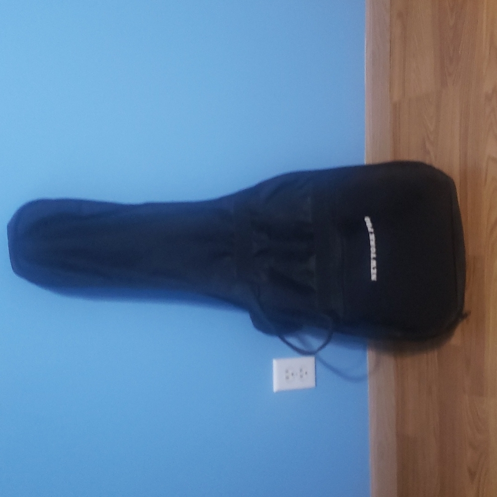 Oscar Schmidt acoustic guitar new york pro nylon guitar bag case blue